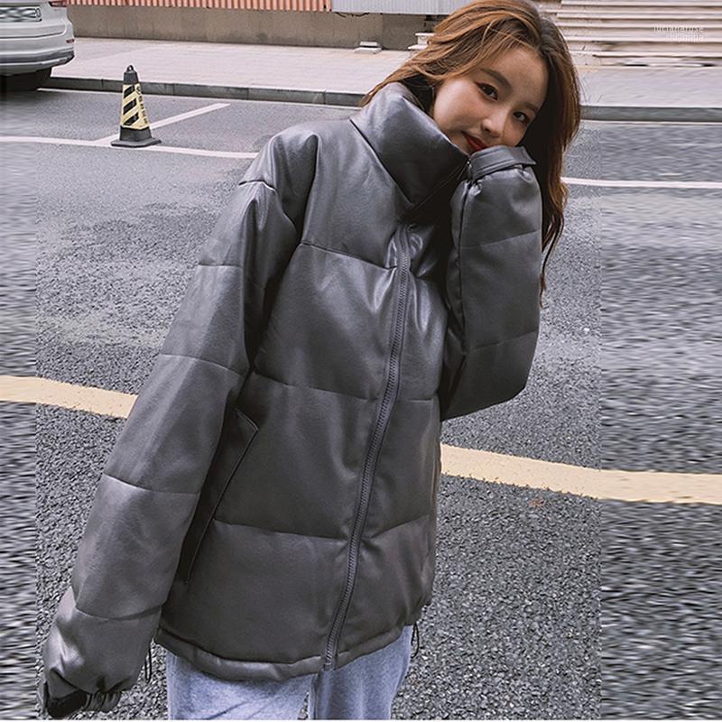 Women' Down & Parkas Faux Leather Ladies Temperament Fashion PU Coat Zipper Cotton Jacket Winter1 Luci22, Beige
Women' Down & Parkas Faux Leather Ladies Temperament Fashion PU Coat Zipper Cotton Jacket Winter1 Luci22, Beige