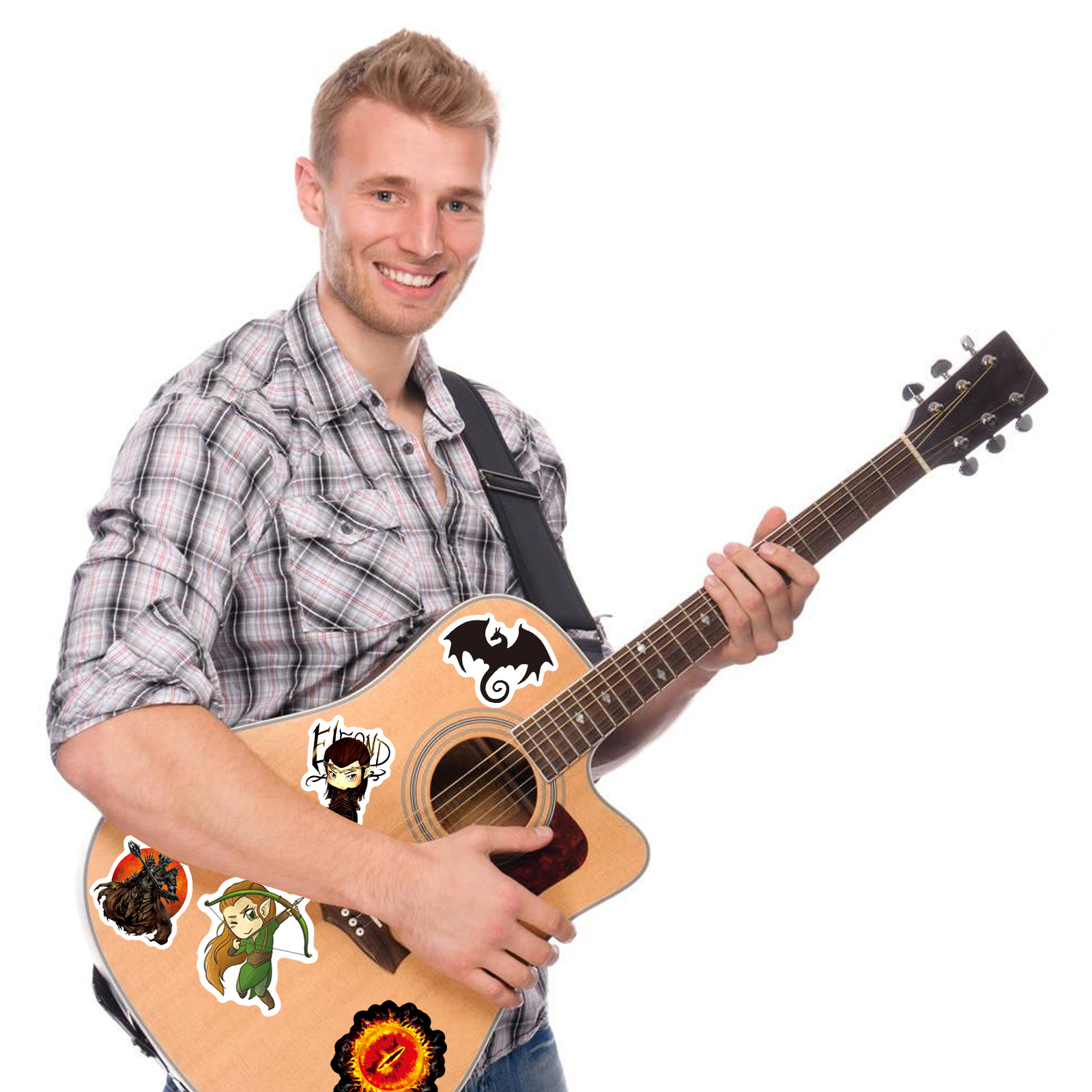 50PCS The Hobbit Movie Character Graffiti Stickers DIY Notebook Fridge Guitar Phone Cup Bike Waterproof Sticker Decal Toys