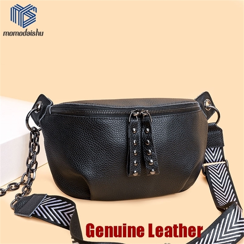 Genuine Leather Women Moon Chest Bag Female Wide Shoulder Strap Soft Small Girls Shoulder Bags Messenger Leather Crossbody Bags 220401, Black
Genuine Leather Women Moon Chest Bag Female Wide Shoulder Strap Soft Small Girls Shoulder Bags Messenger Leather Crossbody Bags 220401, Black