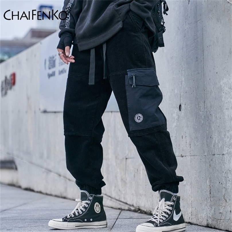 CHAIFENKO Hip Hop Cargo Pants Men Streetwear Joggers Sweatpant Fashion Harajuku Harem Pant Corduroy Multi-Pocket Casual Men Pant 201130, Army green
CHAIFENKO Hip Hop Cargo Pants Men Streetwear Joggers Sweatpant Fashion Harajuku Harem Pant Corduroy Multi-Pocket Casual Men Pant 201130, Army green