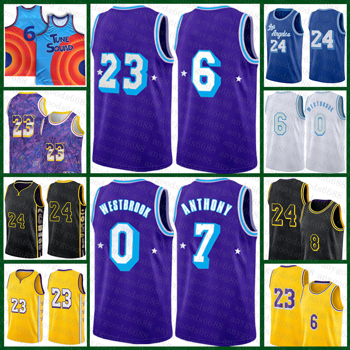 Basketball Jersey 24 23 6 0 3 7 Los Angeles''Lakers''Kobe''Bryant''Mens LeBron James Anthony Russell Westbrook Davis Carmelo Anthony Multi
Basketball Jersey 24 23 6 0 3 7 Los Angeles''Lakers''Kobe''Bryant''Mens LeBron James Anthony Russell Westbrook Davis Carmelo Anthony Multi