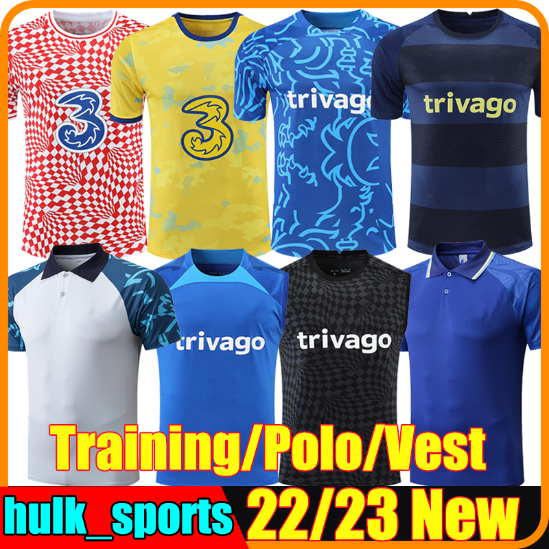 22/23 CFC Soccer Jerseys POLO Training Vest 2022 2023 PULISIC ZIYECH HAVERTZ KANTE WERNER ABRAHAM CHILWELL MOUNT JORGINH OGIROUD fans player version football shirt, Cfc 22-23 training
22/23 CFC Soccer Jerseys POLO Training Vest 2022 2023 PULISIC ZIYECH HAVERTZ KANTE WERNER ABRAHAM CHILWELL MOUNT JORGINH OGIROUD fans player version football shirt, Cfc 22-23 training