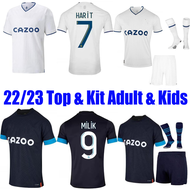 2022 2023 GUENDOUZI Olympique De Marseilles soccer jersey OM 22 23 Home Away Third MILIK UNDER CLAUSS KONRAD Mbemba PAYET football shirt Top Kit mens Adult kids, Home with patch 1
2022 2023 GUENDOUZI Olympique De Marseilles soccer jersey OM 22 23 Home Away Third MILIK UNDER CLAUSS KONRAD Mbemba PAYET football shirt Top Kit mens Adult kids, Home with patch 1