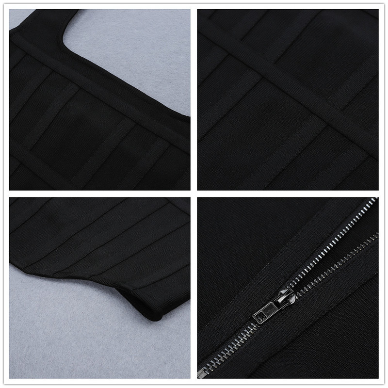 Elegant Vest Crop Top Women Clothes Bandage Tops For Sexy Summer Party Club Corset Tank 220325