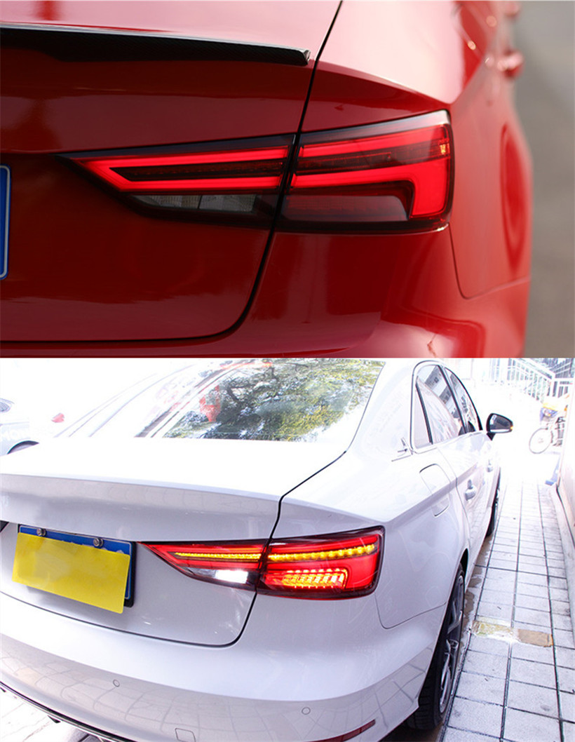 Car Styling For Audi A3 Tail Light 20 13-20 19 S3 LED Tail Lamp DRL Signal Brake Reverse Auto Accessories