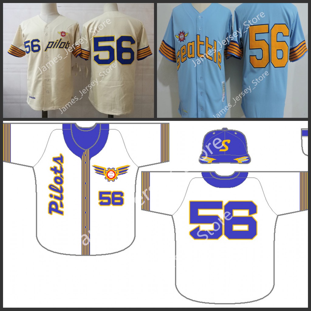 Mens Custom Seattle Pilots #56 Jim Bouton Baseball Jersey 1969 Home White MITCHELL & NESS Cooperstown Stitched Throwback Baseball Jerseys, 56 jim bouton baseball jersey
Mens Custom Seattle Pilots #56 Jim Bouton Baseball Jersey 1969 Home White MITCHELL & NESS Cooperstown Stitched Throwback Baseball Jerseys, 56 jim bouton baseball jersey