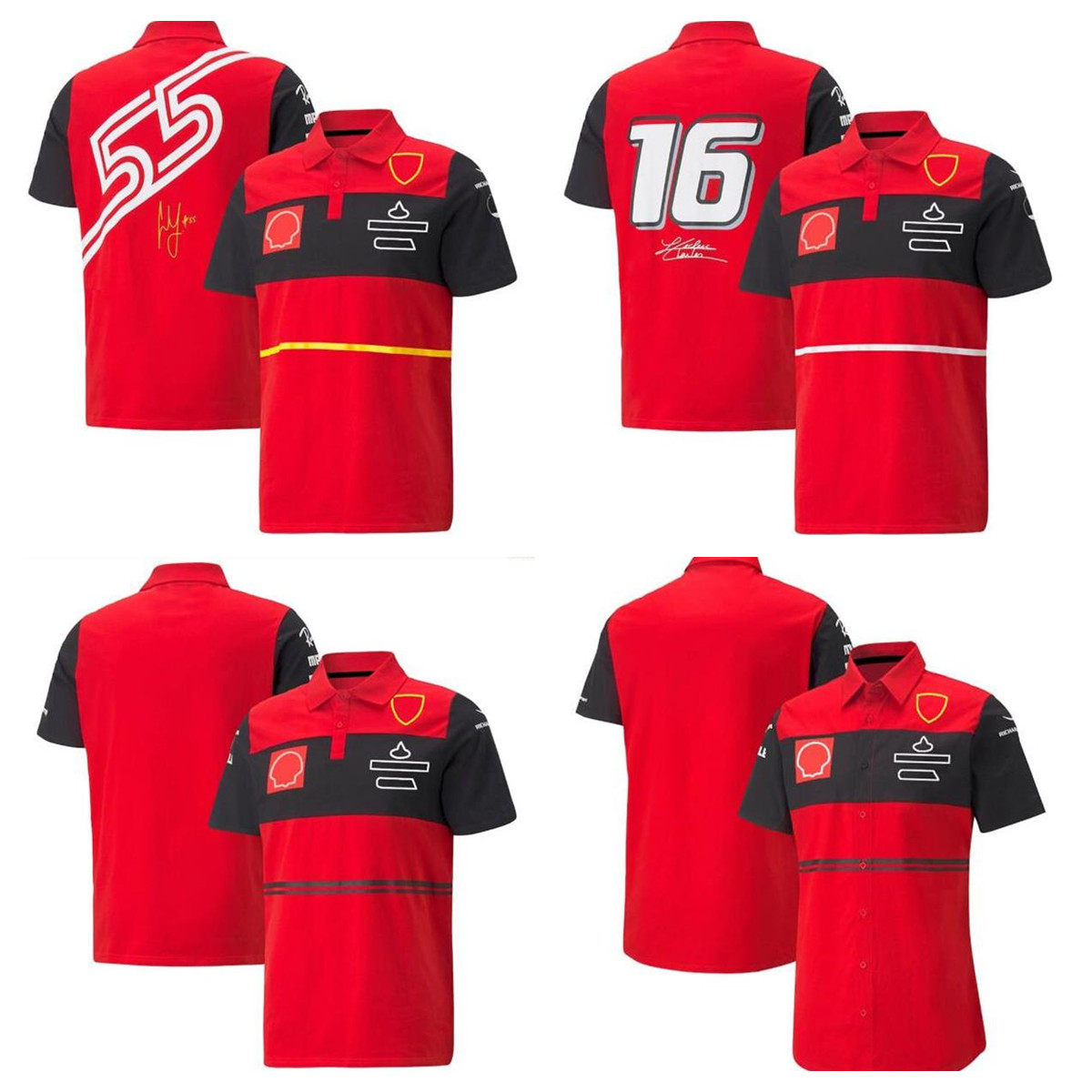 F1 Formula 1 racing polo suit, the new team shirt with the same customization
F1 Formula 1 racing polo suit, the new team shirt with the same customization