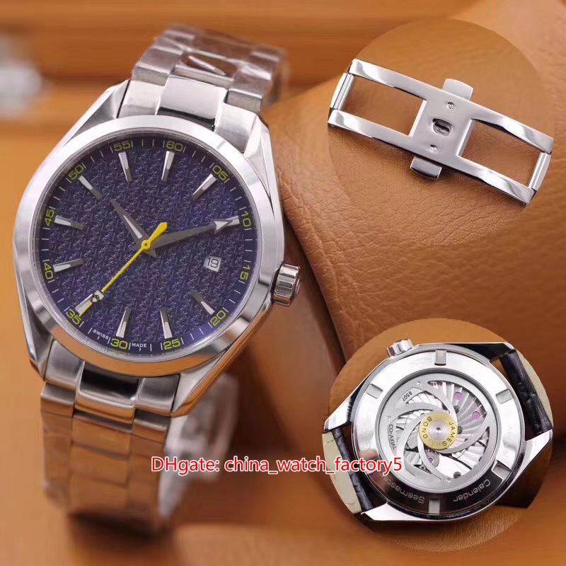 9 Style Top Quality Mens Watch 41.5mm Aqua Terra 150M Watches Stainless Steel Sapphire Glass Transparent CAL.8507 Movement Mechanical Automatic Men's Wristwatches
9 Style Top Quality Mens Watch 41.5mm Aqua Terra 150M Watches Stainless Steel Sapphire Glass Transparent CAL.8507 Movement Mechanical Automatic Men's Wristwatches