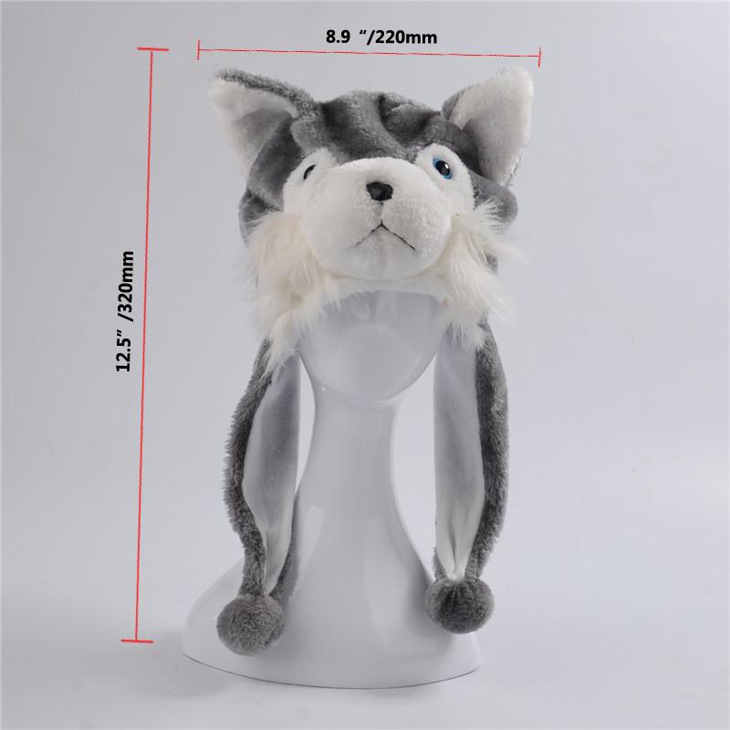Berets Husky Wolf Dog Cotton Cartoon Plush Toys Hats Animal Hat Caps Christmas PresentBerets, 11
Berets Husky Wolf Dog Cotton Cartoon Plush Toys Hats Animal Hat Caps Christmas PresentBerets, 11