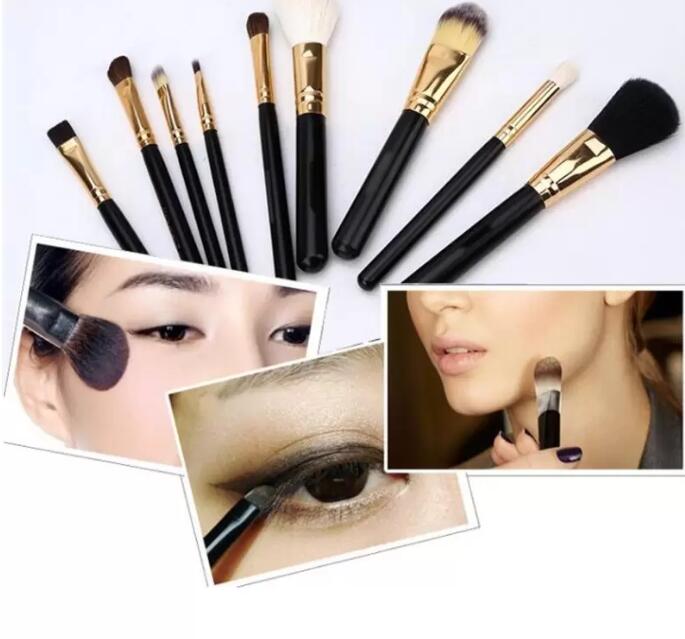 Top quality Brand M Brushes Sets 9pcs brush Barrel packaging kit Makeup cosmetic brush free shopping
Top quality Brand M Brushes Sets 9pcs brush Barrel packaging kit Makeup cosmetic brush free shopping