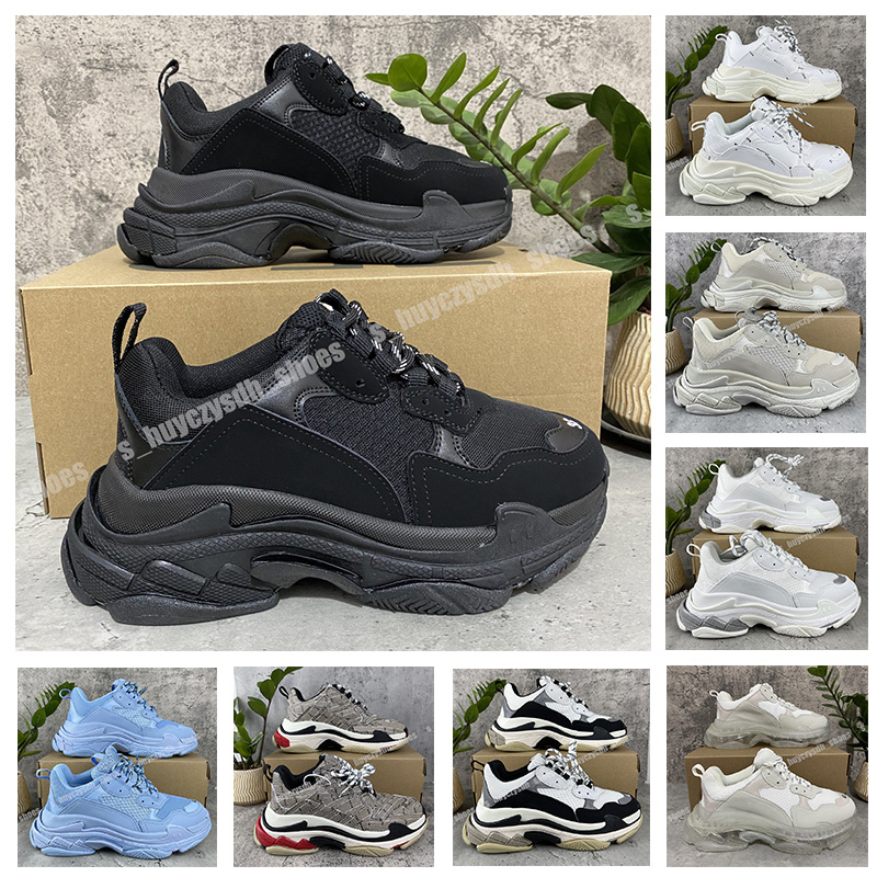 2022 Paris Crystal Bottom Dad Shoes Triple S Casual Shoes Dad Platform Sneakers For Mens Womens Vintage Old Grandpa Trainer EUR35-45, Colour-x1 
2022 Paris Crystal Bottom Dad Shoes Triple S Casual Shoes Dad Platform Sneakers For Mens Womens Vintage Old Grandpa Trainer EUR35-45, Colour-x1