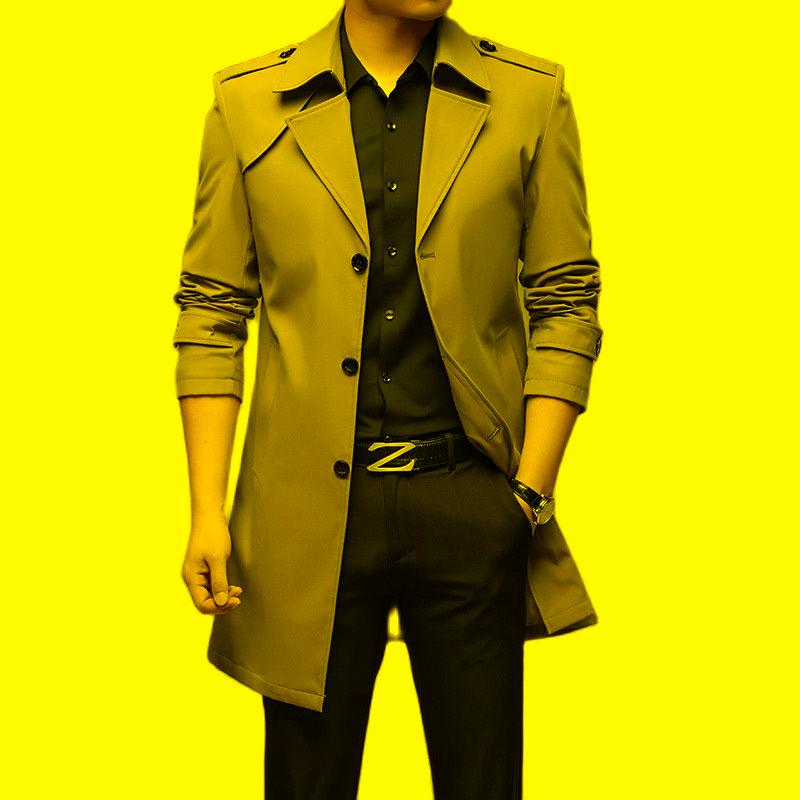 Men's Trench Coats Mens Coat Male Blazers Designs Slim Fit Business Casual Suit Jacket Spring Autumn Jackets Windbreaker ClothesMen's, Green
Men's Trench Coats Mens Coat Male Blazers Designs Slim Fit Business Casual Suit Jacket Spring Autumn Jackets Windbreaker ClothesMen's, Green