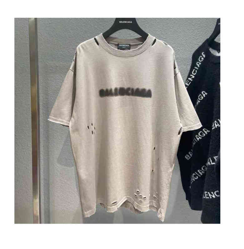 Designer T shirt Balanciagas Loose Short Sleeve Round Neck Men's And Women's Same Pure Cotton Fashion, 111
Designer T shirt Balanciagas Loose Short Sleeve Round Neck Men's And Women's Same Pure Cotton Fashion, 111