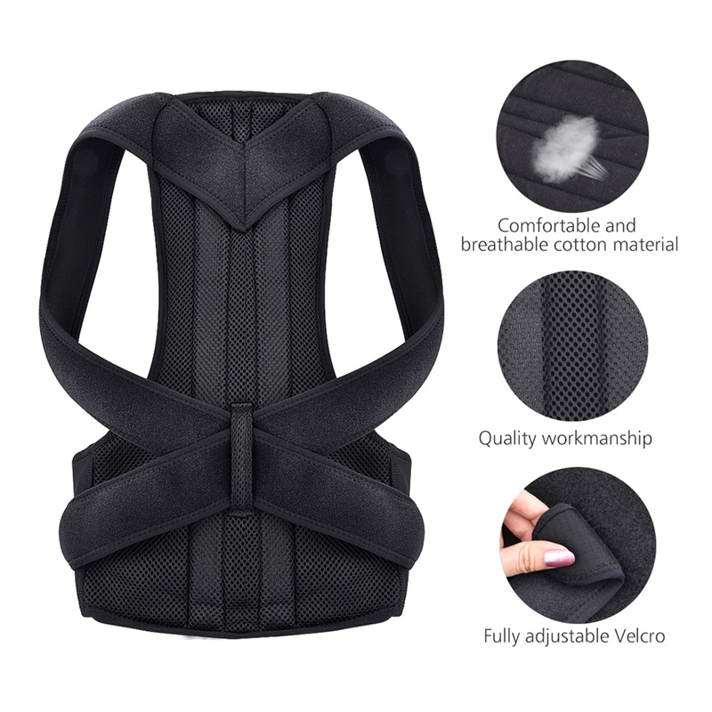 Posture Corrector For Men Women Hunching Back Support Health Care Shoulder Brace Straightener Belt Trainer Clavicle Spine Lumbar 220812