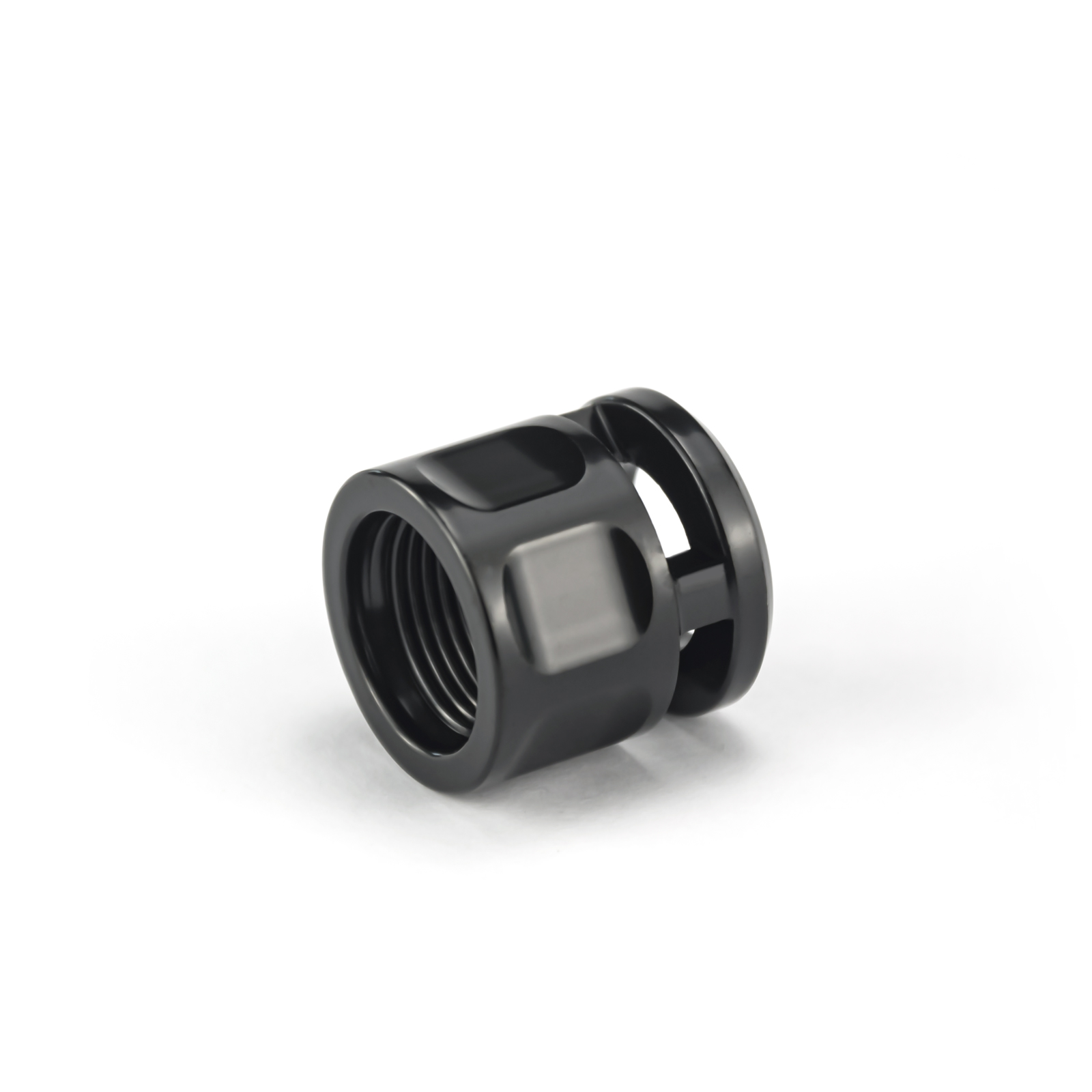 Griffin Armament 17-4 Stainless Steel Mini Micro Carry Comp Pistol Compensator - 1/2x28 Muzzle Control Brake OEM Adapter For 9mm Airsoft AR15, Black
Griffin Armament 17-4 Stainless Steel Mini Micro Carry Comp Pistol Compensator - 1/2x28 Muzzle Control Brake OEM Adapter For 9mm Airsoft AR15, Black