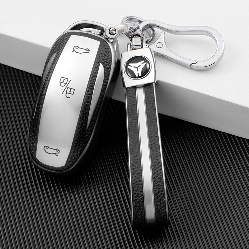 TPU Leahter Car Remote Smart Key Cover Case Bag Shell Holder Fob Keychain for Tesla Model S Model 3 Model X Accessories, Red key chain
TPU Leahter Car Remote Smart Key Cover Case Bag Shell Holder Fob Keychain for Tesla Model S Model 3 Model X Accessories, Red key chain