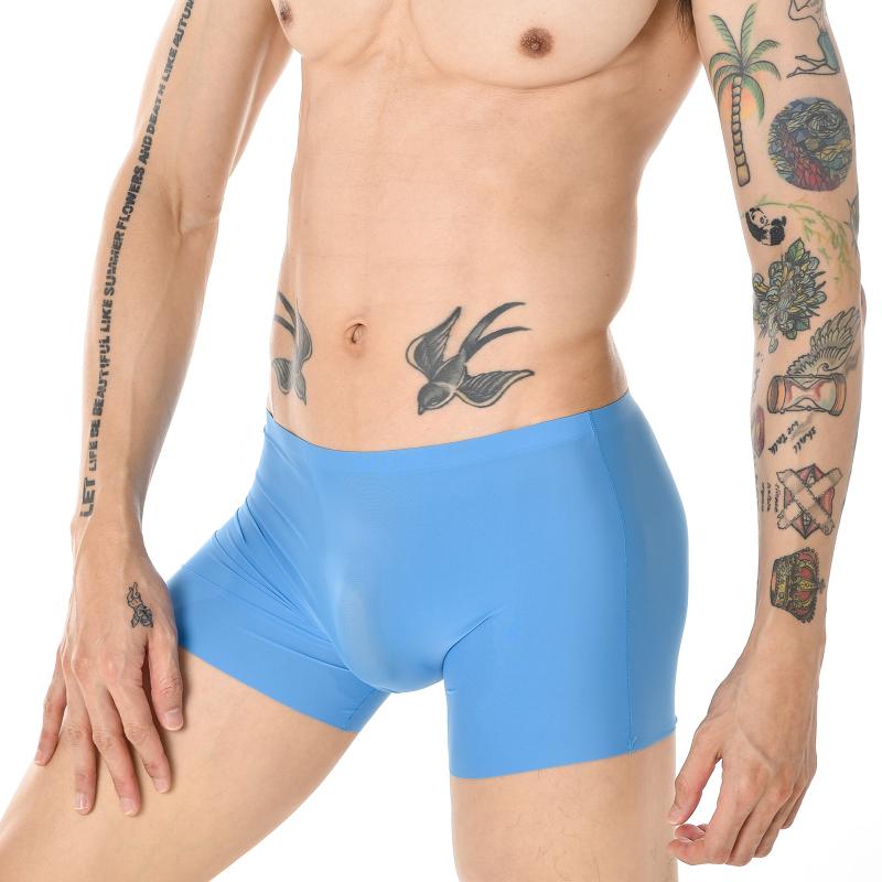 Underpants Mens Sexy Lingerie Seamless Underwear Ice Silk Boxer Shorts Breathable Male Panties Hombre Bulge Pouch BoxersUnderpants, Black
Underpants Mens Sexy Lingerie Seamless Underwear Ice Silk Boxer Shorts Breathable Male Panties Hombre Bulge Pouch BoxersUnderpants, Black