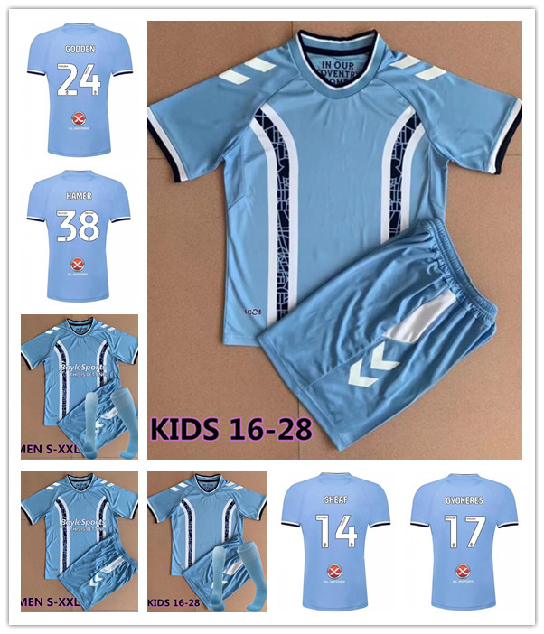 22 23 Coventry City soccer jerseys 2022 2023 home blue O Hare Sheaf Gyokeres Godden Hamer men kids kit football shirts adult camiseta de futbol Kits sock Full sets
22 23 Coventry City soccer jerseys 2022 2023 home blue O Hare Sheaf Gyokeres Godden Hamer men kids kit football shirts adult camiseta de futbol Kits sock Full sets