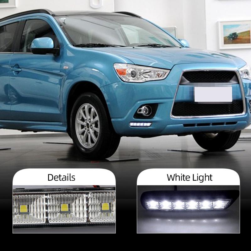 Other Lighting System Car Flashing 1Set For Mitsubishi ASX 2010 2011 2012 LED DRL Daytime Running Lights Daylight Waterproof Fog Head Lamp W
Other Lighting System Car Flashing 1Set For Mitsubishi ASX 2010 2011 2012 LED DRL Daytime Running Lights Daylight Waterproof Fog Head Lamp W