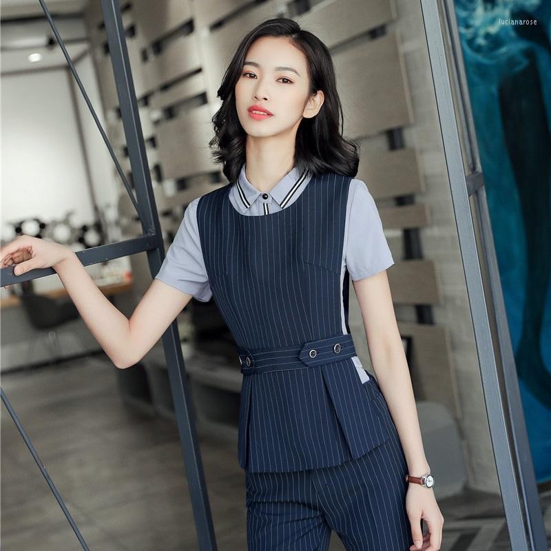 Women' Vests Summer Fashion Women Waistcoat & Vest Navy Blue Striped Ladies Office Uniform Styles OL Luci22, Black
Women' Vests Summer Fashion Women Waistcoat & Vest Navy Blue Striped Ladies Office Uniform Styles OL Luci22, Black