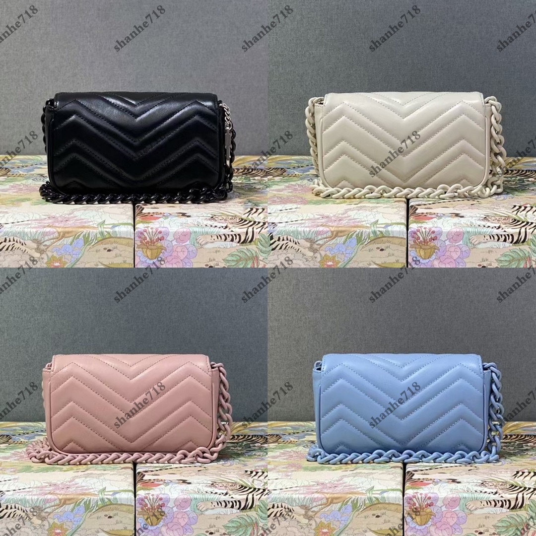 Top Quality Pure Black Marmont Super Mini Belt Bag Women Shoulder Crossbody Bags Designer Hnadbags Real Leather Luxury Lady Purses Mini Totes Clutchs Wallets, Add box + dust bag
Top Quality Pure Black Marmont Super Mini Belt Bag Women Shoulder Crossbody Bags Designer Hnadbags Real Leather Luxury Lady Purses Mini Totes Clutchs Wallets, Add box + dust bag