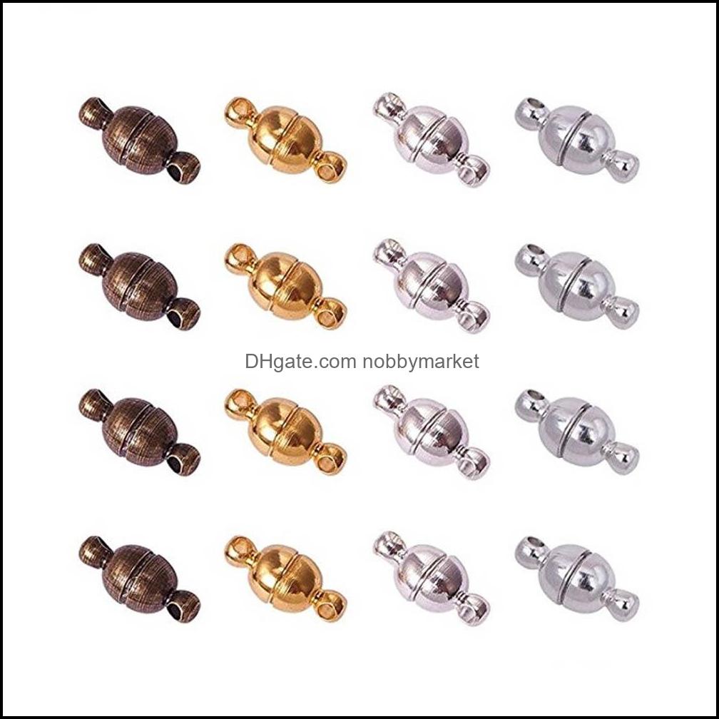 Pandahall 100 Sets 11X5Mm Oval Round Brass Magnetic Clasps Connectors Diy Jewelry Findings Accessories Nickel Components Drop Delivery 2021
Pandahall 100 Sets 11X5Mm Oval Round Brass Magnetic Clasps Connectors Diy Jewelry Findings Accessories Nickel Components Drop Delivery 2021