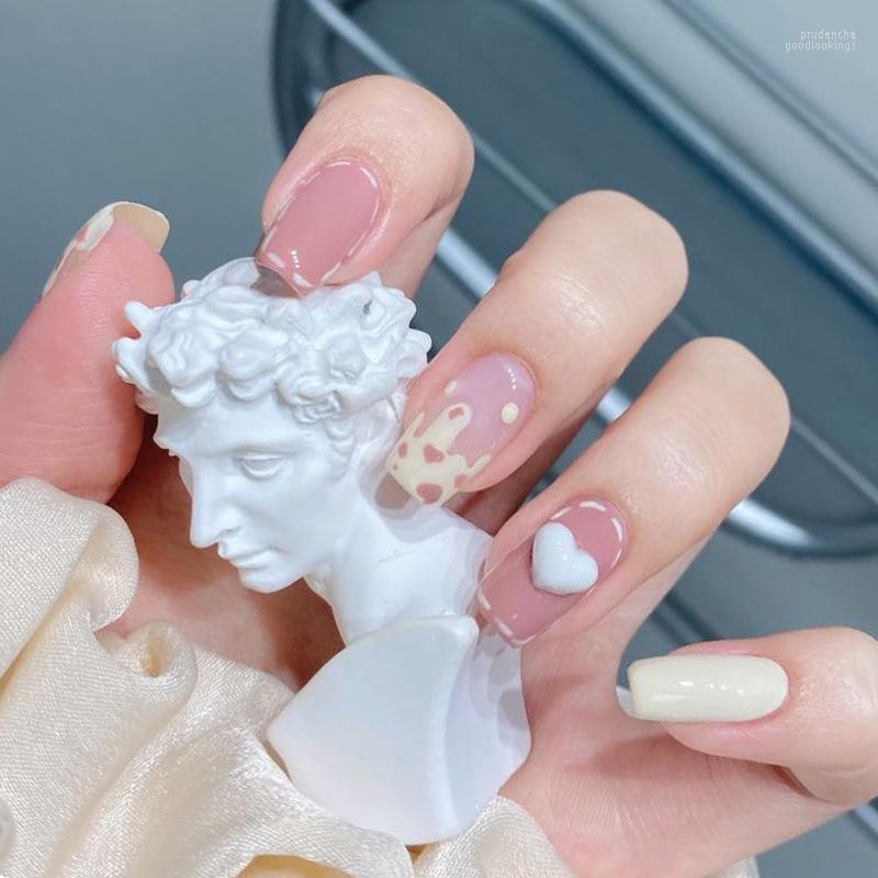 False Nails 24pcs Love Heart Nail Patch Sweet Style Glue Type Removable Long Paragraph Manicure Save Time Fake Prud22
False Nails 24pcs Love Heart Nail Patch Sweet Style Glue Type Removable Long Paragraph Manicure Save Time Fake Prud22
