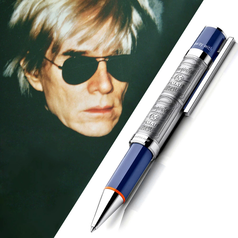 GIFTPEN Luxury Pens Limited Special Edition Andy Warhol Reliefs Barrel Metal Ballpoint Writing Office School Supplies
GIFTPEN Luxury Pens Limited Special Edition Andy Warhol Reliefs Barrel Metal Ballpoint Writing Office School Supplies