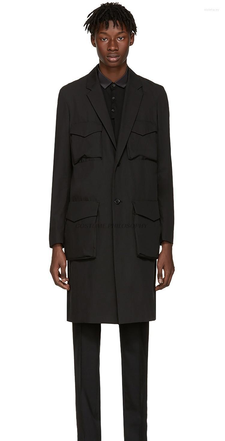 Men' Trench Coats -6XL Spring Fashion Personalized Large Size Customizatio Mid-length Slim Multi-pocket Coat Viol22, Black
Men' Trench Coats -6XL Spring Fashion Personalized Large Size Customizatio Mid-length Slim Multi-pocket Coat Viol22, Black