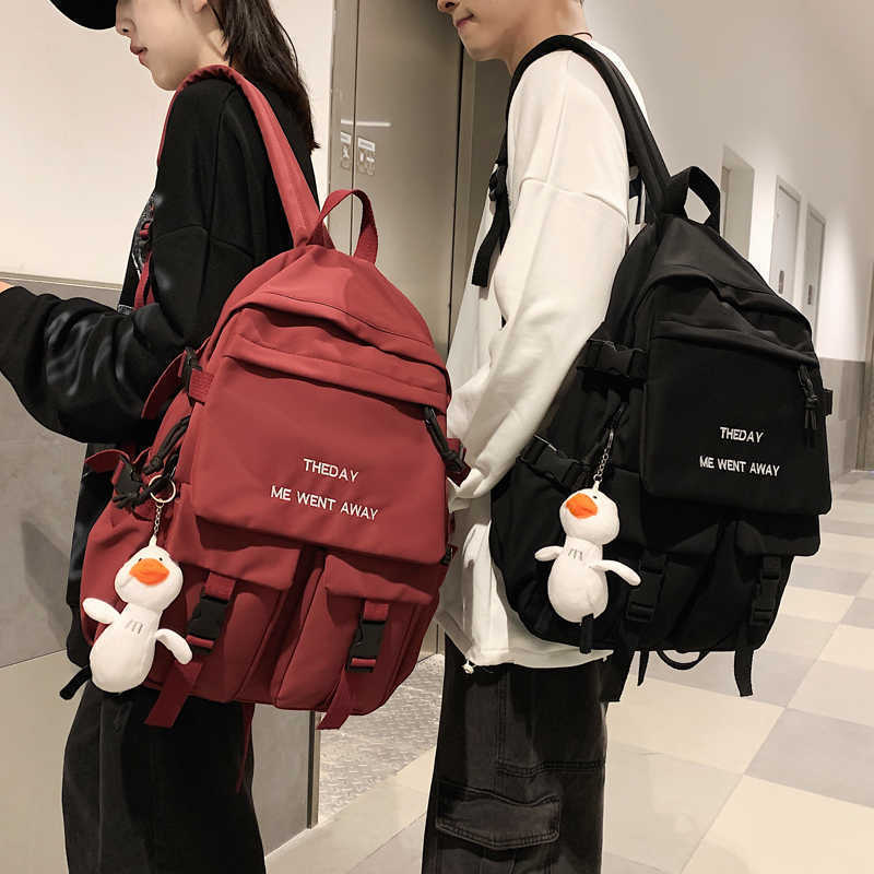 Tooling Style Women's Backpacks Large Capacity School Bags For Teens Korean Harajuku Female School Backpack Multi-pockets, Small without toy
Tooling Style Women's Backpacks Large Capacity School Bags For Teens Korean Harajuku Female School Backpack Multi-pockets, Small without toy