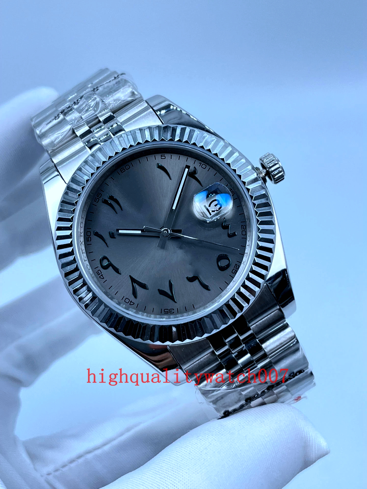 High Quality Men's Wristwatches Arabic numerals grey Green Red dial 41mm 126334 new version Stainless Steel bracelet ETA 2813 Movement Automatic Mens Watch Watches
High Quality Men's Wristwatches Arabic numerals grey Green Red dial 41mm 126334 new version Stainless Steel bracelet ETA 2813 Movement Automatic Mens Watch Watches