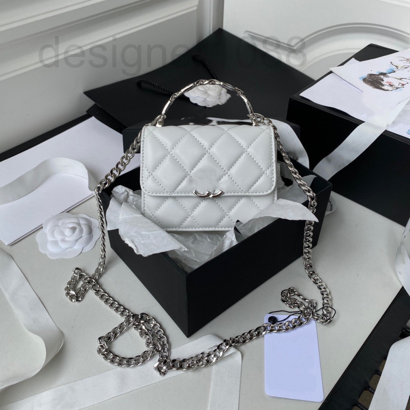 Evening Bags designer 2022 new lambskin Mini Lingge enamel Chain Handbag unit price messenger bag zero wallet YGIC, White
Evening Bags designer 2022 new lambskin Mini Lingge enamel Chain Handbag unit price messenger bag zero wallet YGIC, White