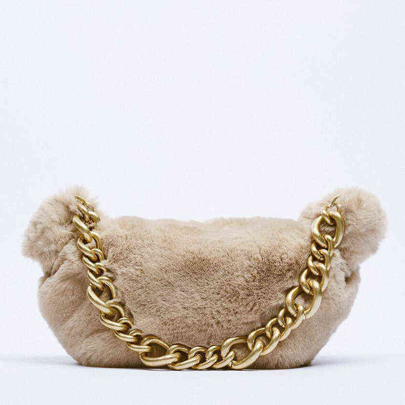 Evening bag Winter New Women Bag Artificial Fur Forearm Large Capacity Thick Chain Plush Single Shoulder Designer Handbags 20220607, Khaki.
Evening bag Winter New Women Bag Artificial Fur Forearm Large Capacity Thick Chain Plush Single Shoulder Designer Handbags 20220607, Khaki.