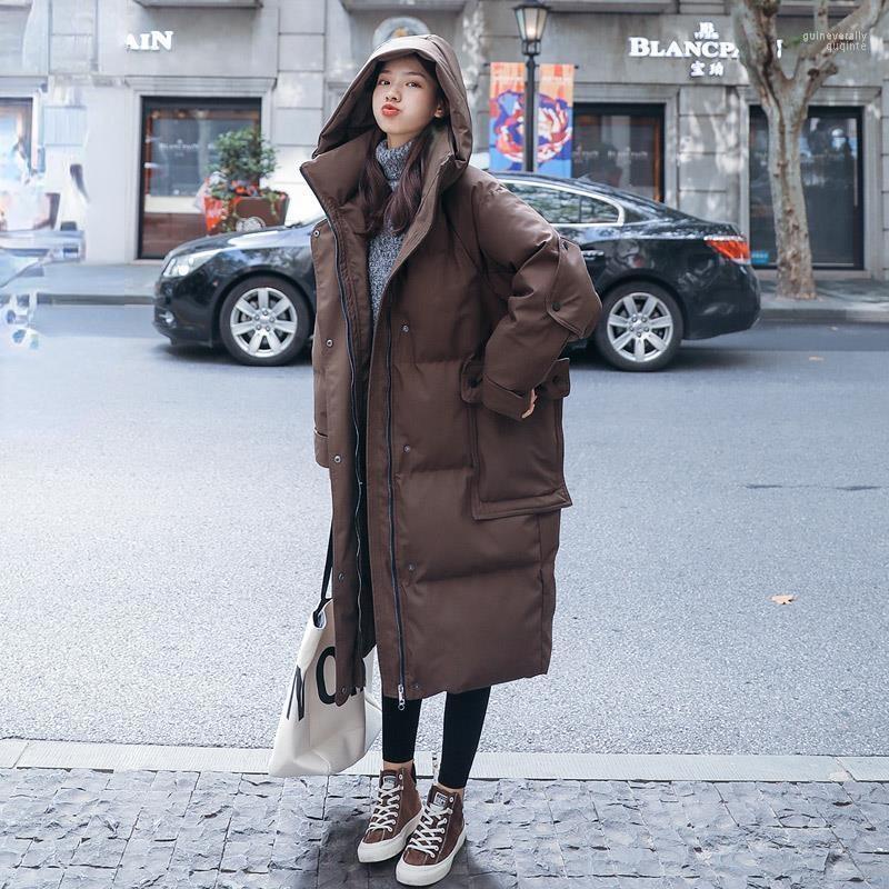 Women' Down & Parkas 2022 Winter Cotton Jackets Female Long Warm Hooded Ladies Loose Solid Padded Outerwear Clothing Y656 Guin22, Kase
Women' Down & Parkas 2022 Winter Cotton Jackets Female Long Warm Hooded Ladies Loose Solid Padded Outerwear Clothing Y656 Guin22, Kase