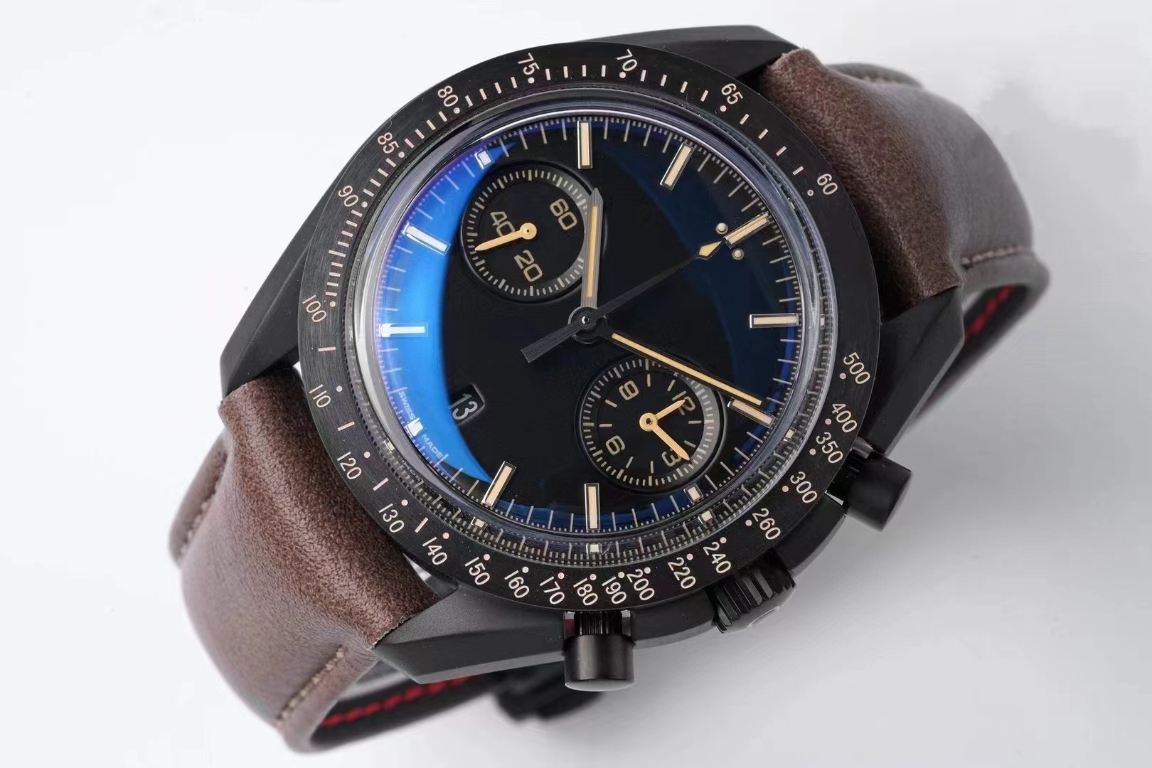 Men's Mechanical Watch 42mm Black Dial Running Second Chronograph Self-Winding Luxury Casual Waterproof Watch
Men's Mechanical Watch 42mm Black Dial Running Second Chronograph Self-Winding Luxury Casual Waterproof Watch