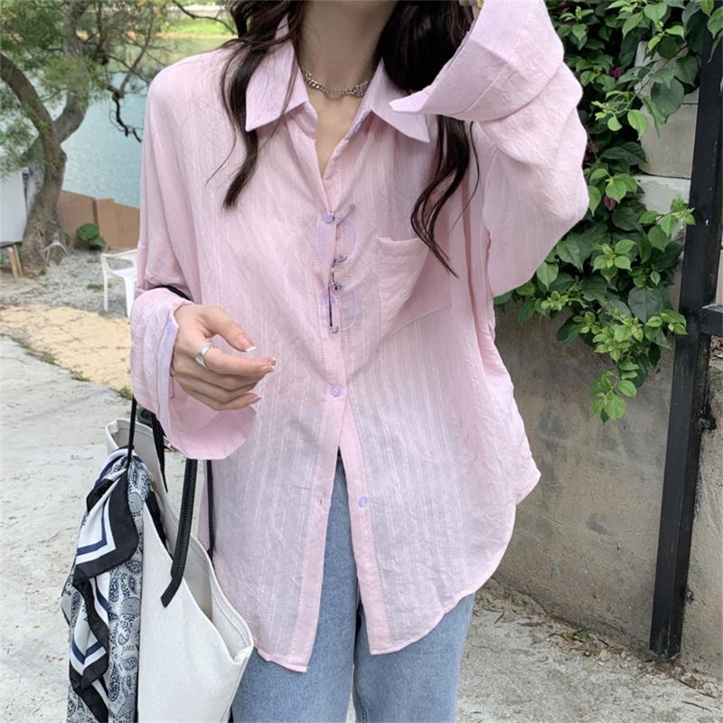 Women's Blouses & Shirts HziriP 2022 Office Lady Striped Fashion Women Chic Summer Loose All Match OL Streetwear Casual High Waist Tops, Blue
Women's Blouses & Shirts HziriP 2022 Office Lady Striped Fashion Women Chic Summer Loose All Match OL Streetwear Casual High Waist Tops, Blue