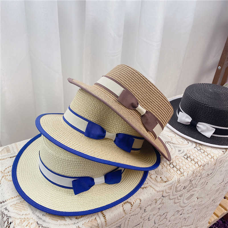 Outdoor women casual straw Bowknot Ribbon Summer Ladies Girls Beach Sun protection Flat bill sports hat, 001
Outdoor women casual straw Bowknot Ribbon Summer Ladies Girls Beach Sun protection Flat bill sports hat, 001