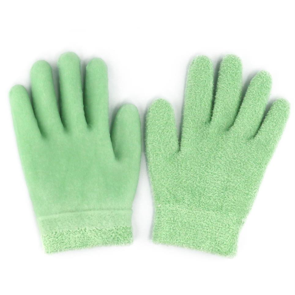 Lavender Jojoba Oil Exfoliating Foot Mask Gloves Spa Gel Sock Moisturizing Hand Mask Feet Care Beauty Silicone Socks Calcetin De Gel Para Spa De Belle