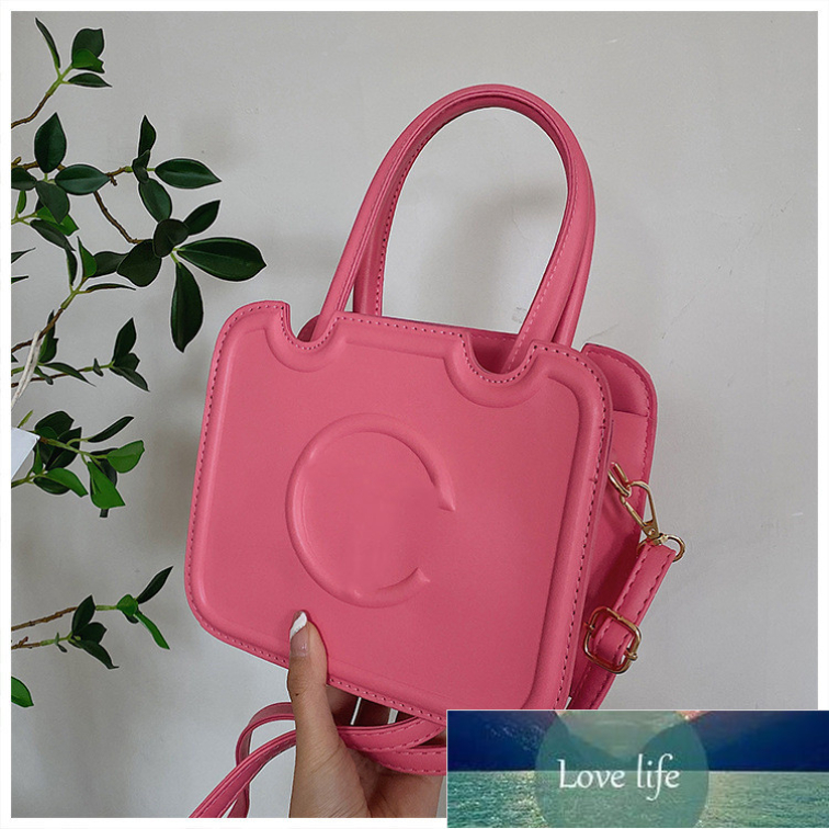 New simple Small Square Bag fashion Candy Color Shoulder leather Messenger Bags European and American Popular Simple Stylish Hand Hanging Shopping, As pic
New simple Small Square Bag fashion Candy Color Shoulder leather Messenger Bags European and American Popular Simple Stylish Hand Hanging Shopping, As pic