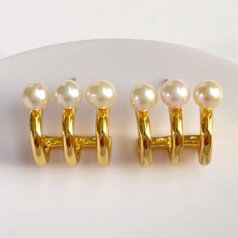 Hoop & Huggie Polished 1 Pair Fabulous Round Shape Stud Earrings Exquisite Women Lightweight Wedding GiftHoop
Hoop & Huggie Polished 1 Pair Fabulous Round Shape Stud Earrings Exquisite Women Lightweight Wedding GiftHoop