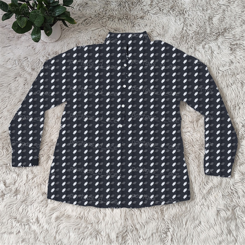 Fashion Womens Shirts Printed Long Sleeve Shirt Women Lapel Comfortable Blouse 2 Colors, Black#j2477
Fashion Womens Shirts Printed Long Sleeve Shirt Women Lapel Comfortable Blouse 2 Colors, Black#j2477