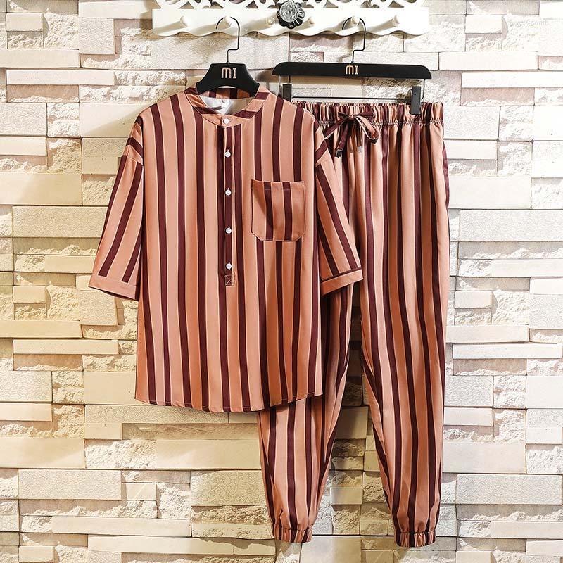 Men's Tracksuits Male Casual Shirts Workout Fitness Jogger Sets 2022 Striped Men Pants Man Brand 2 Piece Suit Tracksuit, Coffee
Men's Tracksuits Male Casual Shirts Workout Fitness Jogger Sets 2022 Striped Men Pants Man Brand 2 Piece Suit Tracksuit, Coffee