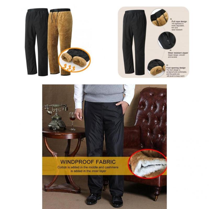 Men's Pants Trousers Great Comfortable Simple Leisure Winter For Camping, Black
Men's Pants Trousers Great Comfortable Simple Leisure Winter For Camping, Black
