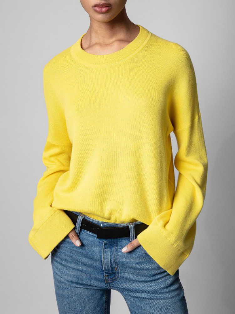 Spring and Autumn 100 Cotton Pure Color Knit Hollow Women Casual Round Neck Long Sleeve Pullover Sweater Top 220816, Yellow
Spring and Autumn 100 Cotton Pure Color Knit Hollow Women Casual Round Neck Long Sleeve Pullover Sweater Top 220816, Yellow