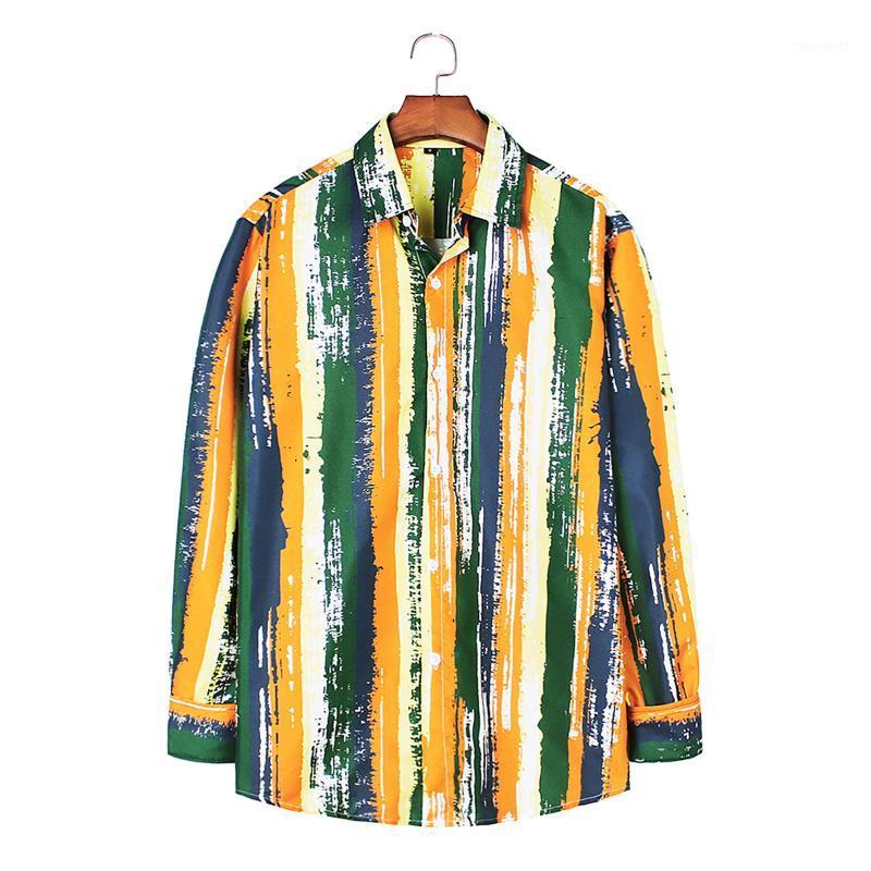 Camisas Para Hombre Manga Larga Fashion Printing Long Sleeve Shirt Hawaiian Blouse Top Casual Chemise Homme Soft Shirts #3 Men, Yellow
Camisas Para Hombre Manga Larga Fashion Printing Long Sleeve Shirt Hawaiian Blouse Top Casual Chemise Homme Soft Shirts #3 Men, Yellow