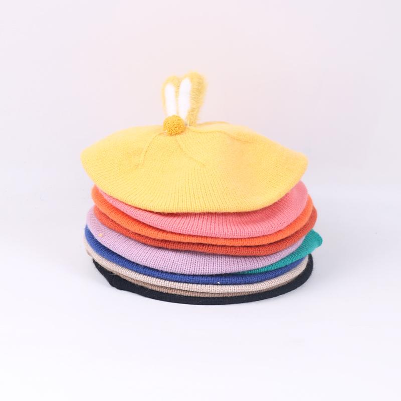 Berets Colors Baby Knitted Beret Hat Solid Color Children Warm Hats Autumn Winter Painter Cap For Girls Kids BonnetBerets, Yellow
Berets Colors Baby Knitted Beret Hat Solid Color Children Warm Hats Autumn Winter Painter Cap For Girls Kids BonnetBerets, Yellow