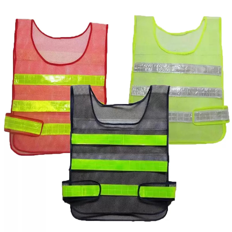Reflective Vest Safety Clothing Hollow Grid Vests High Visibility Warning Safety Working Construction Traffic