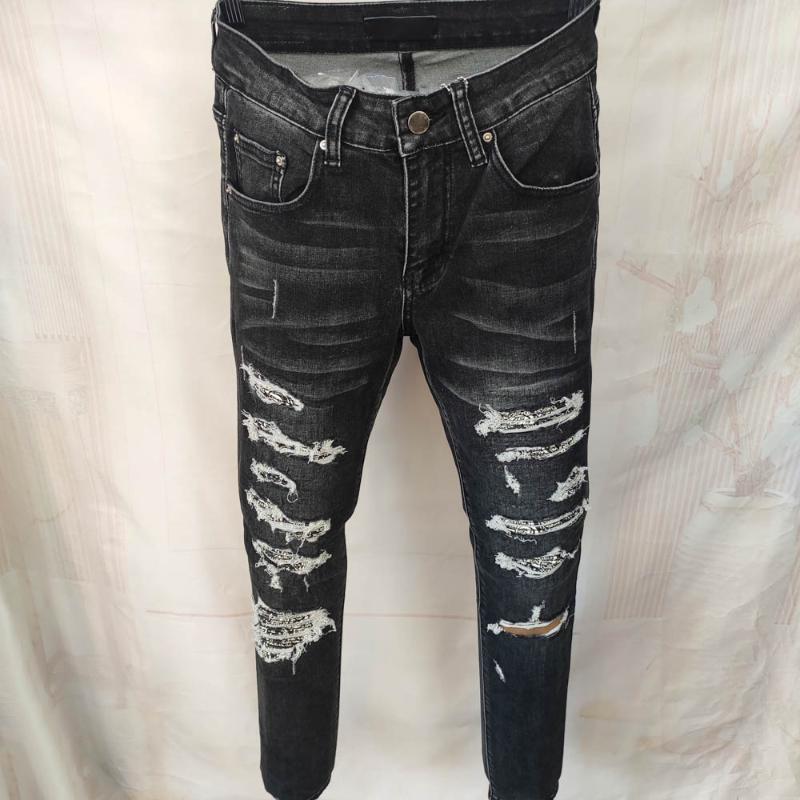 Men's Jeans Black Pleated Stitching Skinny Denim Hip Hop Men Stretch Pants Ripped Fashion Washed Hole Big SizeMen's
Men's Jeans Black Pleated Stitching Skinny Denim Hip Hop Men Stretch Pants Ripped Fashion Washed Hole Big SizeMen's