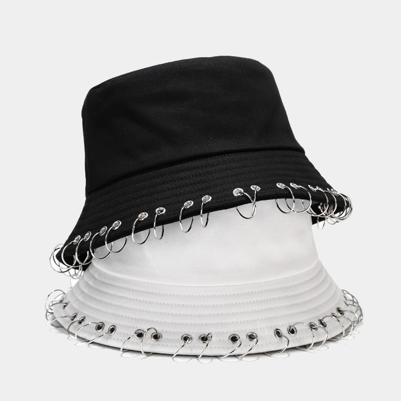 Berets Fashion Hoops Bucket Hat Circle Iron Ring Fishermen Outdoor Foldable Hunting Hip Hop Soft Beach Soild Panama Cap, White
Berets Fashion Hoops Bucket Hat Circle Iron Ring Fishermen Outdoor Foldable Hunting Hip Hop Soft Beach Soild Panama Cap, White