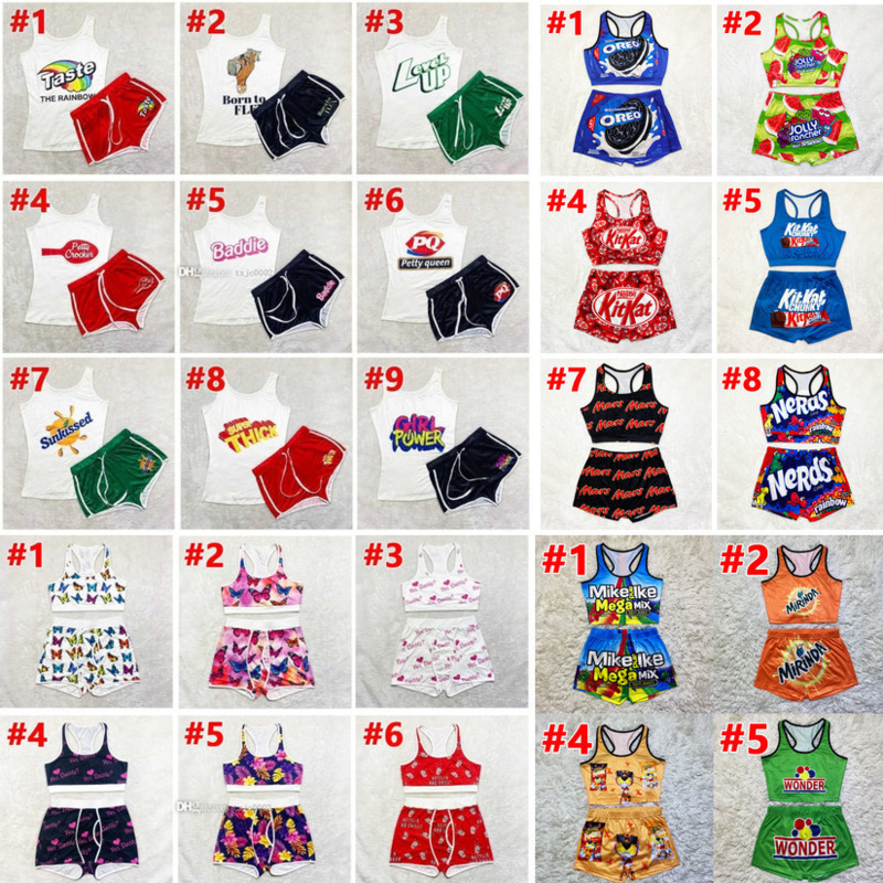 Designers Women Tracksuits Two Piece Short Pants Letter Printed Suspender Sexy Yoga Pants Set Shorts Outfits Sportswear, A1-a9 mix or give a list
Designers Women Tracksuits Two Piece Short Pants Letter Printed Suspender Sexy Yoga Pants Set Shorts Outfits Sportswear, A1-a9 mix or give a list